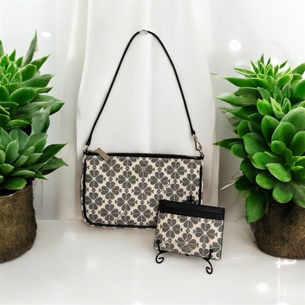 Kate Spade - Floral Spade design Women's Purse and Card Holder - NWT - Picture 1 of 6
